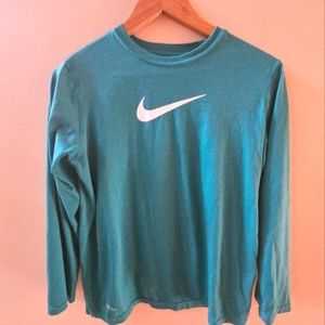NIKE Dry-Fit Youth Extra-Large Teal
